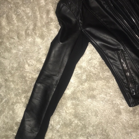 Express Moto leather jacket - Picture 3 of 4